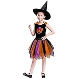 ハロウィーン仮装 子供服 Timsa 女の子 洋服 チュールスカート Cosplay 変装 ハット 袖なし タンクトップ トップス 上着 かわいい 巫女 魔女 コスプレ衣装 文化祭 ハロウィン パーテ