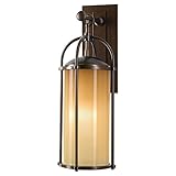 Feiss OL7601HTBZ Dakota 1-Light Outdoor Wall Lantern, Heritage Bronze [並行輸入品]