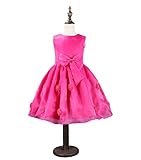 Remeehi　ベビードレス　ワンピース　リボン　チュール ドレス　子供服　プリンセス　子どもドレス　結婚式　発表会　七五三　子供ワンピース　フォーマル　ミニドレス　女の子　女児　ジュニア 遊戯会 7