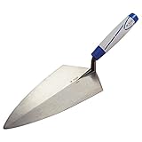 Kraft Tool RO110-11LSH W. Rose Limber Philadelphia Brick Trowel with ProForm Soft Grip Handle, Stand