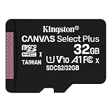 キングストン microSD 32GB 最大100MB/s UHS-I V10 A1 Nintendo Switch動作確認済 Canvas