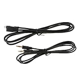 B Blesiya 電源アダプタ　イヤホンソケット　安全　電源延長ケーブル　BMW E46 MP3対応　２個　交換部品