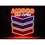 ネオンサイン アモコ AMOCO ネオン管 ネオンライト 店舗照明 ガレージ アメリカン雑貨