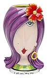 StealStreet ss-cg-62650 5.88 "ジギー・スターダストBeing Me Lady with Flower Make Upホルダー花瓶