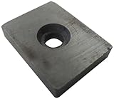 ベスト カクガタ穴付マグネット 25×19×4.5 (3個入り) 17-39