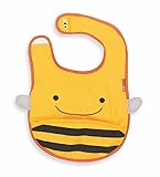 Skip Hop Zoo Tuck-Away Bib スキップホップ ズー タッカウェイ アニマルビブ (ビー) [並行輸入品]