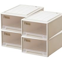 Amazon｜Fits フィッツケース 衣装ケース まとめ買い4個セット