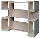 マガジンシェルフ ライトナチュラル サイズ:W97.9×D29.5×H80.3cm