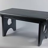 Solid Pine Personal Child's Stool or Bench By EarthBench: SILVER - Made in the USA [並行輸入品]