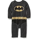 オールドネイビー OLD NAVY/ DC コミック? スーパーヒーロー ワンピース バットマン ロンパース長袖 6～12ヶ月【並行輸入】