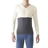 [グンゼ] 腹巻 ホットマジック 寒さ知らず 裏起毛 ストレッチ ウエストウォーマー MH0770 NEW ブラックモク LL