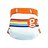 季節 - Gpantsは大きな小3～7キロを行きます (gNappies) (x 6) - gNappies Seasonal - gPants Go Big Small 3-7kg (Pack of
