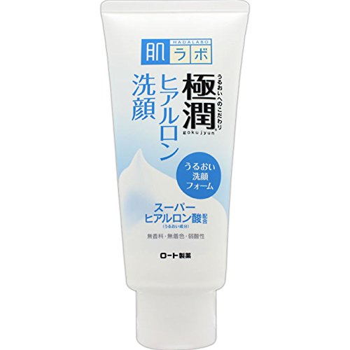 hada labo hyaluronic face wash