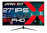 JAPANNEXT 27インチ モニター フルHD 1920x1080解像度 IPS ディスプレイ (/ USB-C 給電 (65W) / スピーカー内蔵/ブルーライトカット) JN-IPS27FHD-C65W