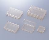 アズワン1-9407-23ヒンジ付角型ケース（帯電防止）７５×５０×１８ｍｍ