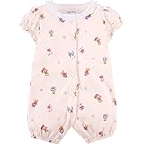 Ralph Lauren(ラルフローレン) 半袖ポロベア柄カバーオール(BabyPink)/ショートオール 12M(9-12ヶ月)[並行輸入品]