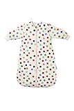 Slumbersac Winter Travel Baby Sleeping Bag Long Sleeves approx. 3.5 Tog - Bubble Dot - 6-18 months