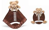 Touchdown Football Bear Wee Blanket And Snuggler Lovey毛布セット