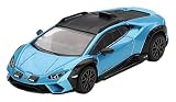 MINI GT 1/64 ランボルギーニ ウラカン ステラート Blu Aegir (ブルー) (右ハンドル) 完成品