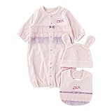(チャックル) chuckle *スウィートガール*新生児ウェアギフトセット ピンク 50-60cm P0575-00-20
