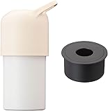 アトラス ペットボトルホルダー 水筒 保冷 ペットボトルクーラー 500ml 700ml 真空断熱 アイボリー 大容量 ハンドル 取っ手付き スペーサー付き ボトルインボトル ABIB-LIVSP