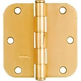 National Hardware V512R5/8 3-1/2" Door Hinge in Satin Brass National Hardware [並行輸入品]
