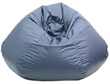 Gold Medal 30014046824 XX-Large Leather Look Bean Bag, Navy [並行輸入品]