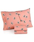 Martha Stewart WHIM Collection 100% Cotton Sheet Set Panda Love (Full) [並行輸入品]