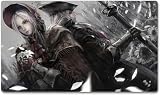 Bloodborne ゲーム プレイマット ゲーム カードゲームパッド マウスパッド ファッション大 血源 プレイマット Bloodborne テーブルマット サイズ 60X35 cm
