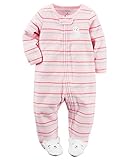 カーターズ Carter's カバーオール 長袖 前開き & ベビー・デポ モスリン ウォッシュクロス French Terry Zip-Up Sleep & Play 6M (61-67cm) [並