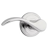 Kwikset 788PML RH 26 Signature Series Pembroke Right Hand Single Dummy Door Lever, Polished Chrome b