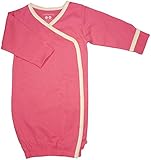 Babysoy ベビードレス 着物スタイル エコ 必需品 US サイズ: 3-6 Months カラー: ピンク