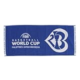 FIBAバスケットボールワールドカップ2023（FIBA BASKETBALL WORLD CUP 2023） ジャガードフェイスタオル 53497 （ブルー/Ｆ/Men's、Lady's、Jr）