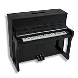 ブラックUpright Piano Coin Bank