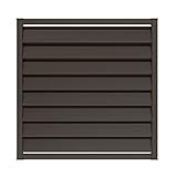 アルミルーバーラティス 9090 【900×900mm ブラウン　aks-23414 】 旭興進株式会社 JJPRO-HOME