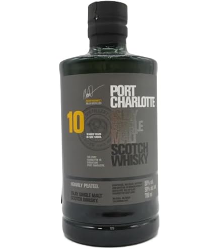 Amazon.co.jp: ポート シャーロット 10年 シングル モルト 50度 700ml