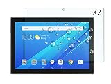 Kepuch 2パック 強化ガラス スクリーンプロテクター 対応 Lenovo Tab M10 TB-X605F,M10 HD TB-X505F