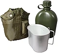 Rothco 3 Piece Canteen Kit with Cover & Aluminum Cup