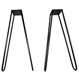 スケートボード　スケボーチェアレッグ（黒）　アイアン　脚　40cm　２本
