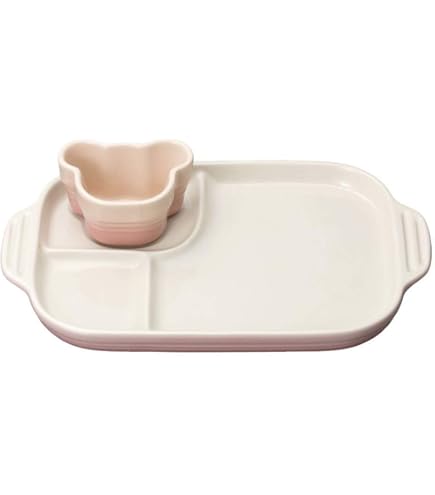 Amazon｜ル・クルーゼ(Le Creuset) 皿 子ども ベビー・ランチプレート