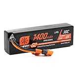 Spektrum SMART 1400mAh 2S 7.4V Smart G2 30C リポ; IC2コネクタ、SPMX142S30H2。