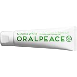オーラルピース クリーン＆ホワイト オーガニック・研磨剤フリー・ホワイトニング歯磨きジェル ネオナイシン-eとヒドロキシアパタイトのW配合 歯質に優しく健康なお口をトータルケア 無添加