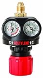 Victor Technologies 0781-5106 ESS3-15-300 Medium Capacity Single Stage Acetylene Regulator, 2-15 psi