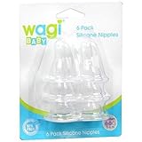 Wagi Silicone Nipples 6 Pack by Wagi [並行輸入品]