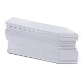 SODIAL 200PCS植物ラベルプラスチック苗木ガーデンタグ