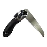 COM-SHOT 【 軽量 スチール製 】 のこぎり ハンド ソー 【 Sサイズ 】 ハンドル 折りたたみ 木工 キャンプ MI-PSW-78-S