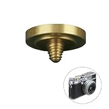 JJC シャッターレリーズ ボタン 凹 タイプ 金色 各社 カメラ 対応 Fuji Fujifilm X-T30 III X half X-E5 GFX100RF X-M5 X100VI X-T50 X-T5 X-T30 X-T20 X-T3 X-T2 X-T10 X-PRO2 X100F X-E3 ソニー RX1RII RX10IV RX10 Nikon Z f Df Olympus