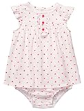 Carter's（カーターズ） :: 1-piece Flutter-Sleeve Sunsuit :: ショートオール ロンパース :: 24M :: 83-86 cm