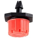 SODIAL(R)調整可能な灌漑スポイトシステムX50　4mm/ 7mm（内/外径）に適します