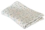 Stephan Baby Cotton Muslin Swaddle Blanket Blue Birdies [並行輸入品]